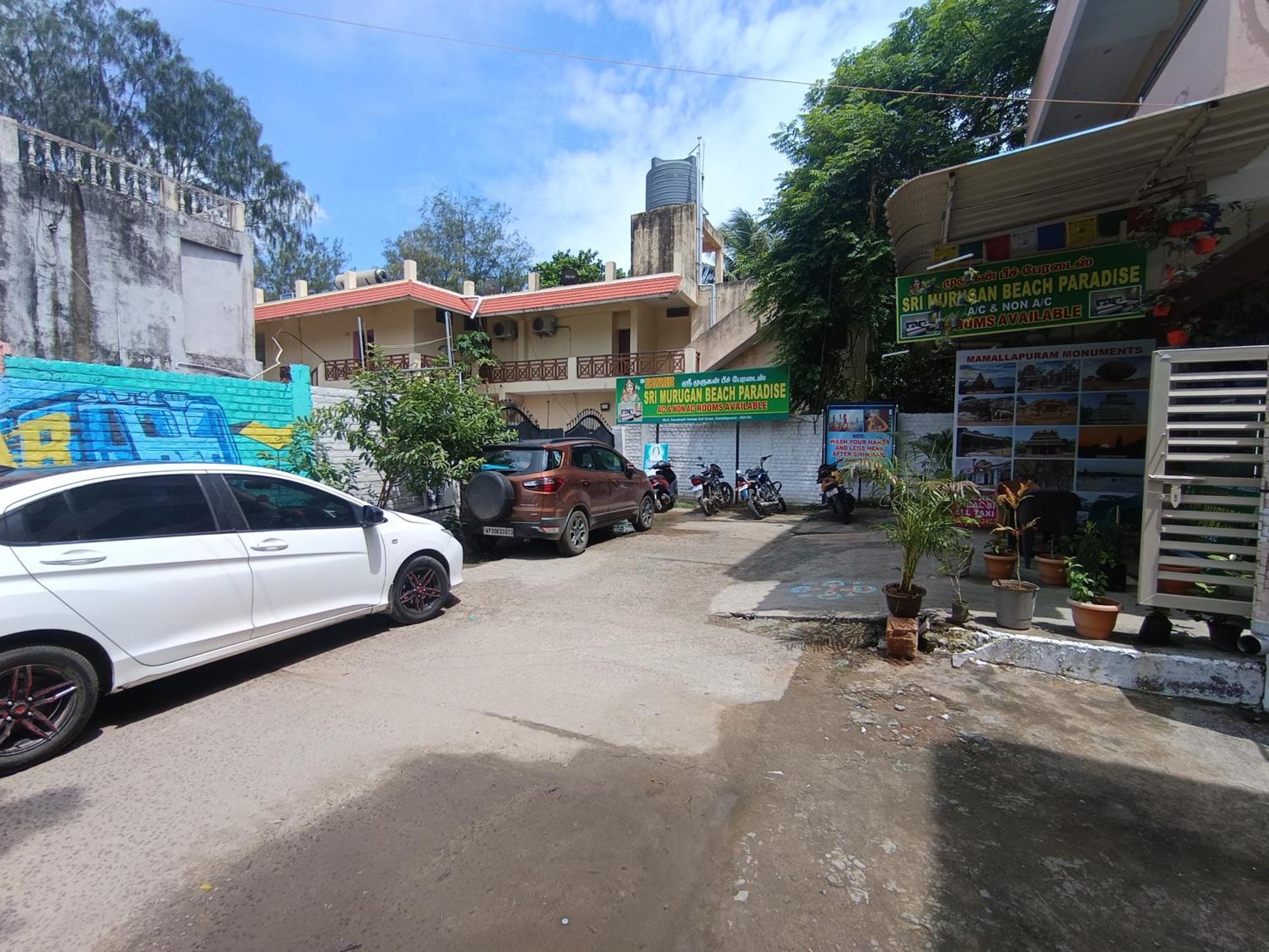 Sri Murugan Beach Paradise Hotel Mahabalipuram Exterior foto