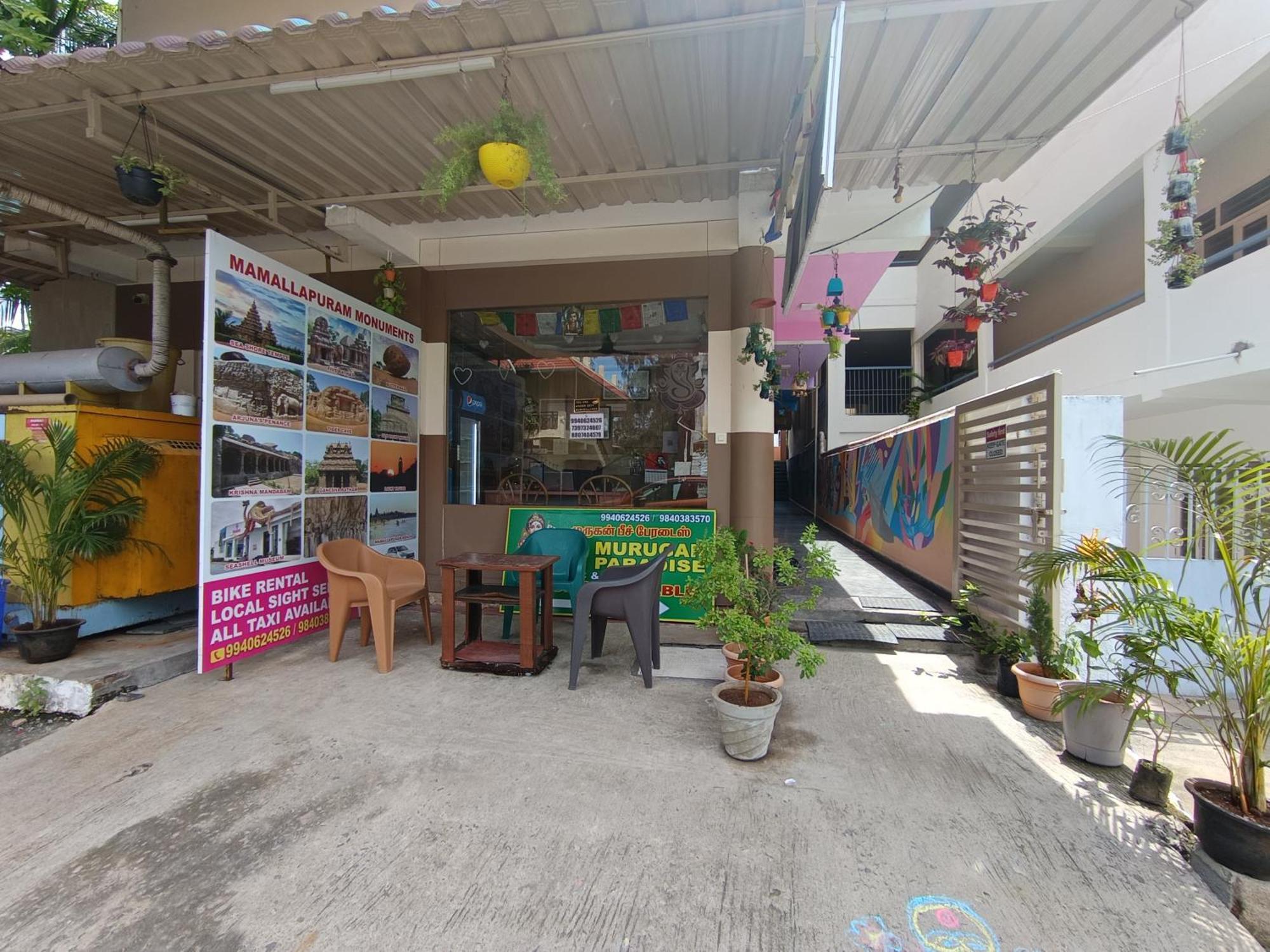 Sri Murugan Beach Paradise Hotel Mahabalipuram Exterior foto