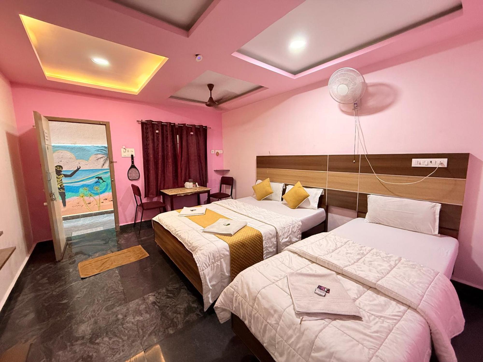 Sri Murugan Beach Paradise Hotel Mahabalipuram Exterior foto